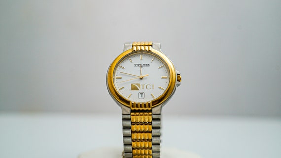 K295 Vintage Men's Wittnauer Quasrtz Wristwatch - image 3