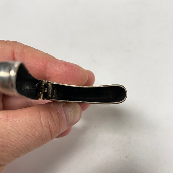 m103 Antique Sterling Silver Vesta Case Match Holder Pendant View 5