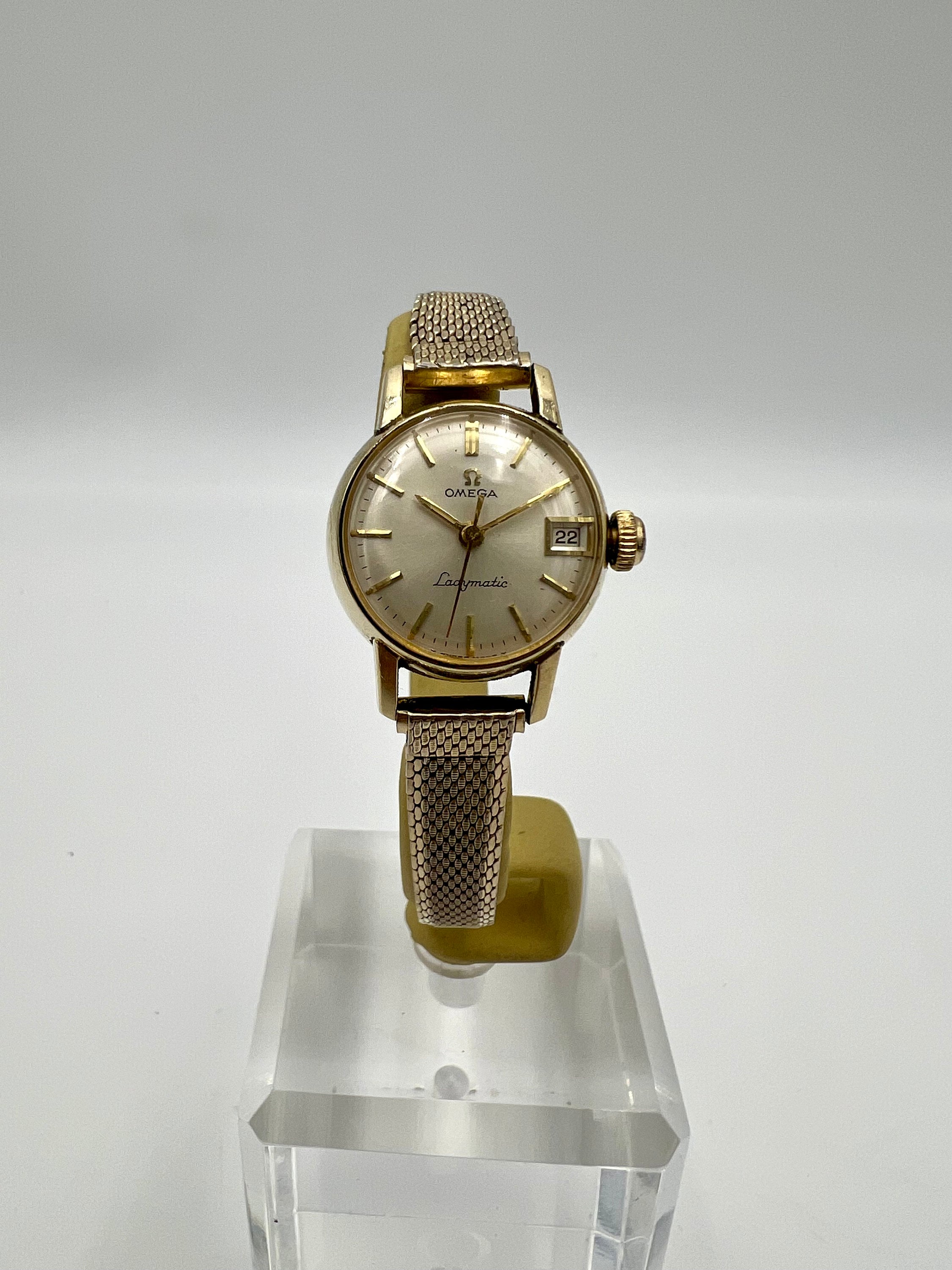 U255 Omega 1965 Ladymatic Correa y reloj banados en oro de 14 quilates Etsy Espana