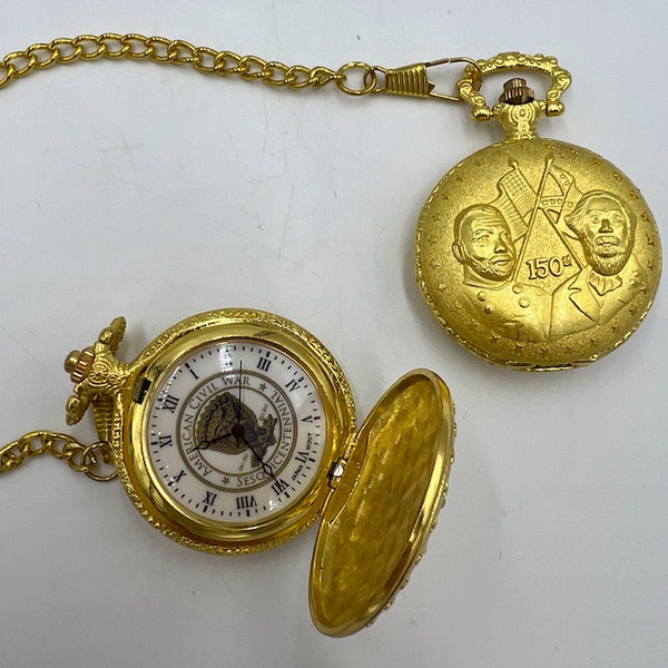 t619 American Civil War Sesquicentennial Pocket Watch