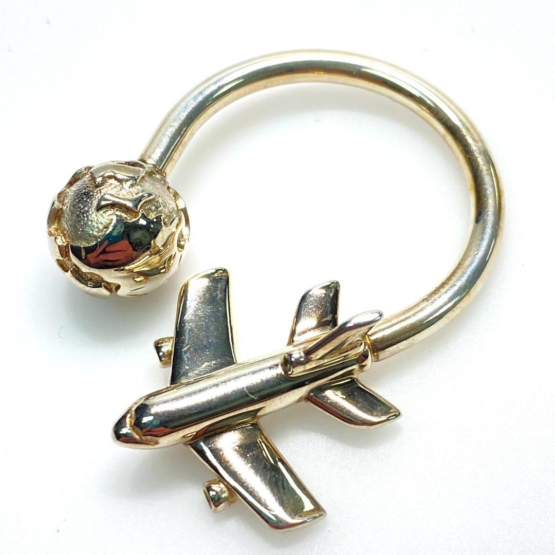V985 Tiffany & Co. Sterling Silver 925 Keychain With Figural