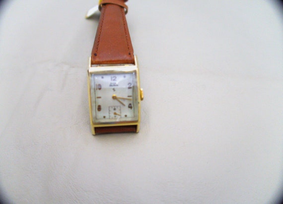 Vintage Elgin deluxe watch Rare M422 Vintage Elgin Deluxe 10K Gold Filled Mechanical Men main image 3