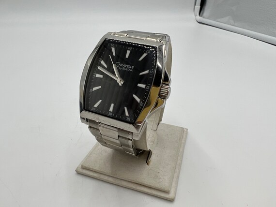 Alba by Seiko Quartz Chronograph Watch VD53 X038 WR 10 Bar Black Dial 38mm  Case 