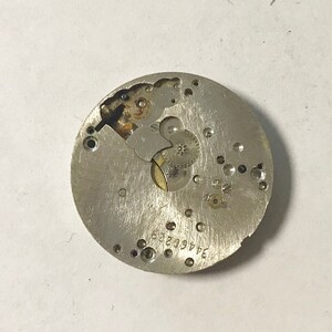 f021 Antique Elgin Watch Movement for Parts or Repair bild 2