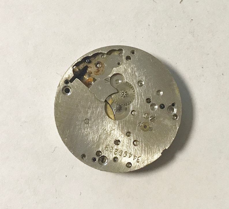 f021 Antique Elgin Watch Movement for Parts or Repair bild 2