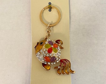 希少✨️COACH Gold Fish Bag Charm Key Ring 希少✨️COACH Gold Fish Bag Charm Key Ring Coach Vintage Koi Fish