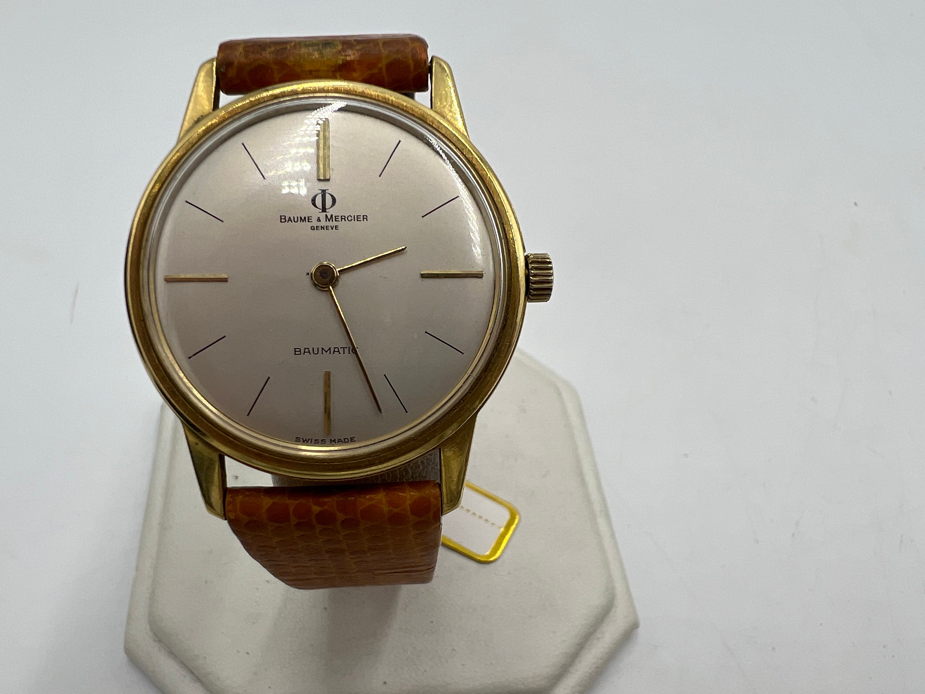 1960's Baume & Mercier Baumatic Vintage Full Size Mens Watch