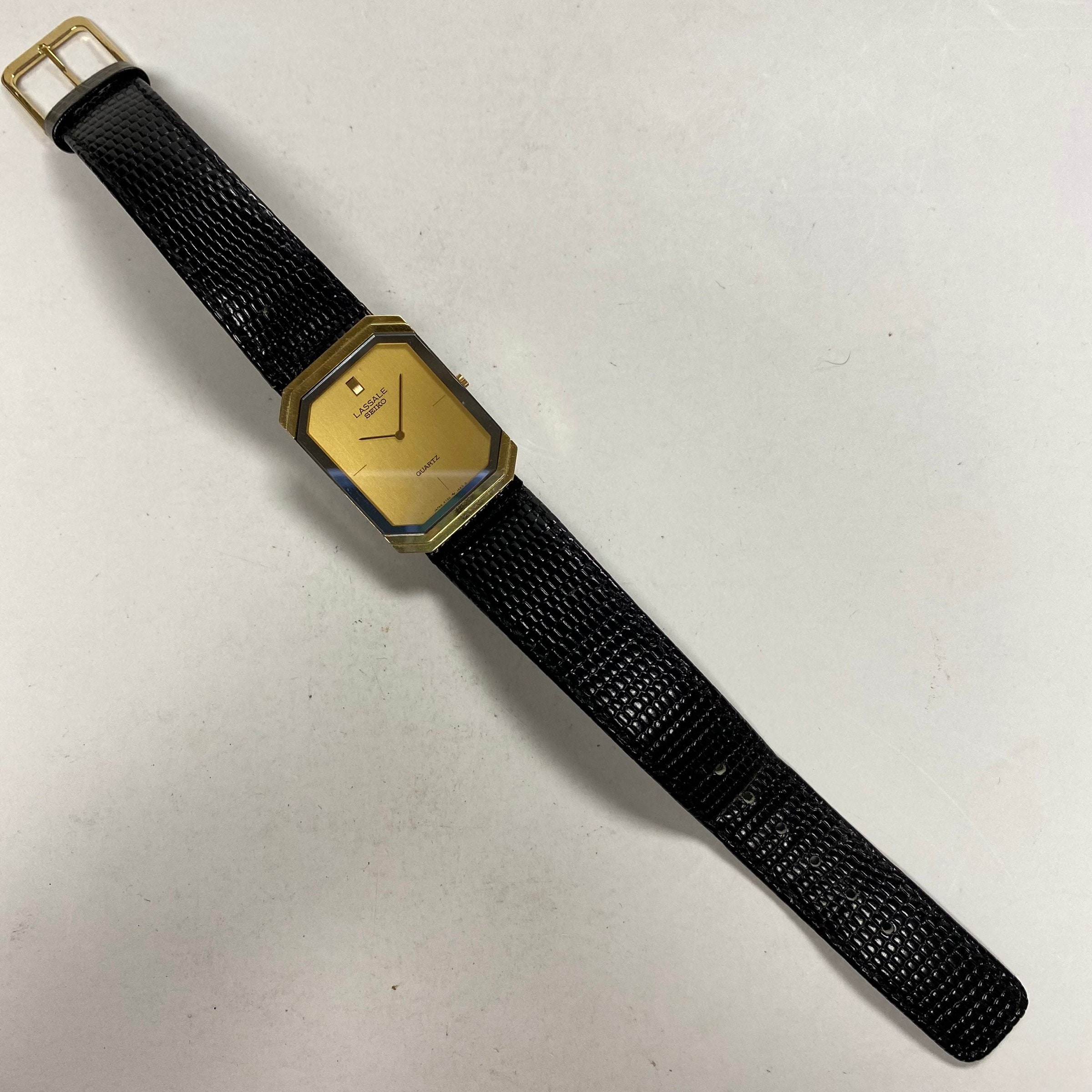Lassale watch quartz base best sale metal