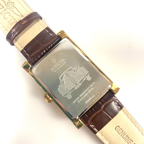 V728 Invicta Vintage Model 46859 Japanese VH61 Quartz Movement