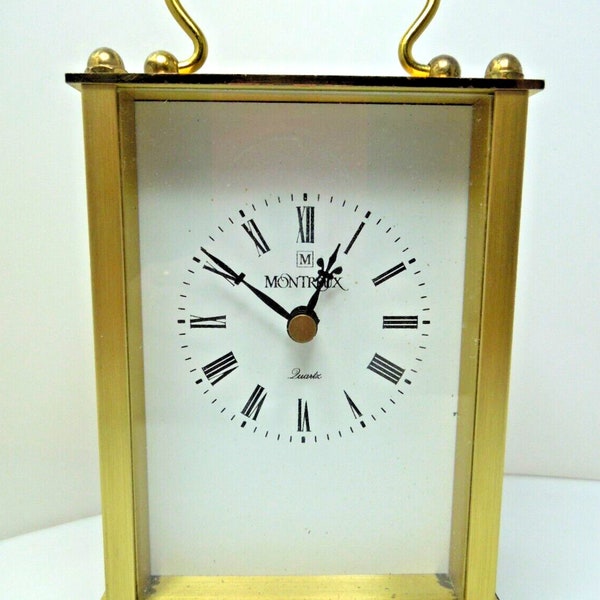 Carriage Quartz Clock Etsy