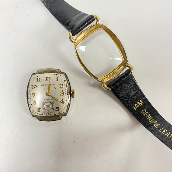 f740 Vintage Westfield Swiss Men's Wrist Watch St… - image 5