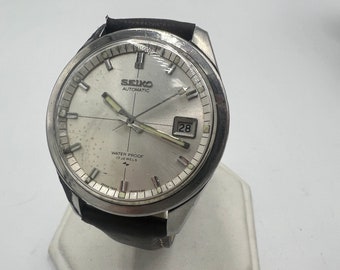 T997 Seiko Sportsmatic Mid 70s Automatic Day Waterproof 17 Jewel Ref 7625 Etsy