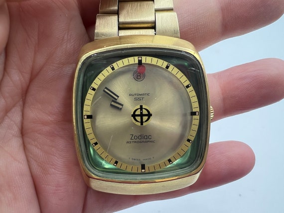 U060 Men's Zodiac Astrographic SST Automatic Date Wrist Watch - Etsy