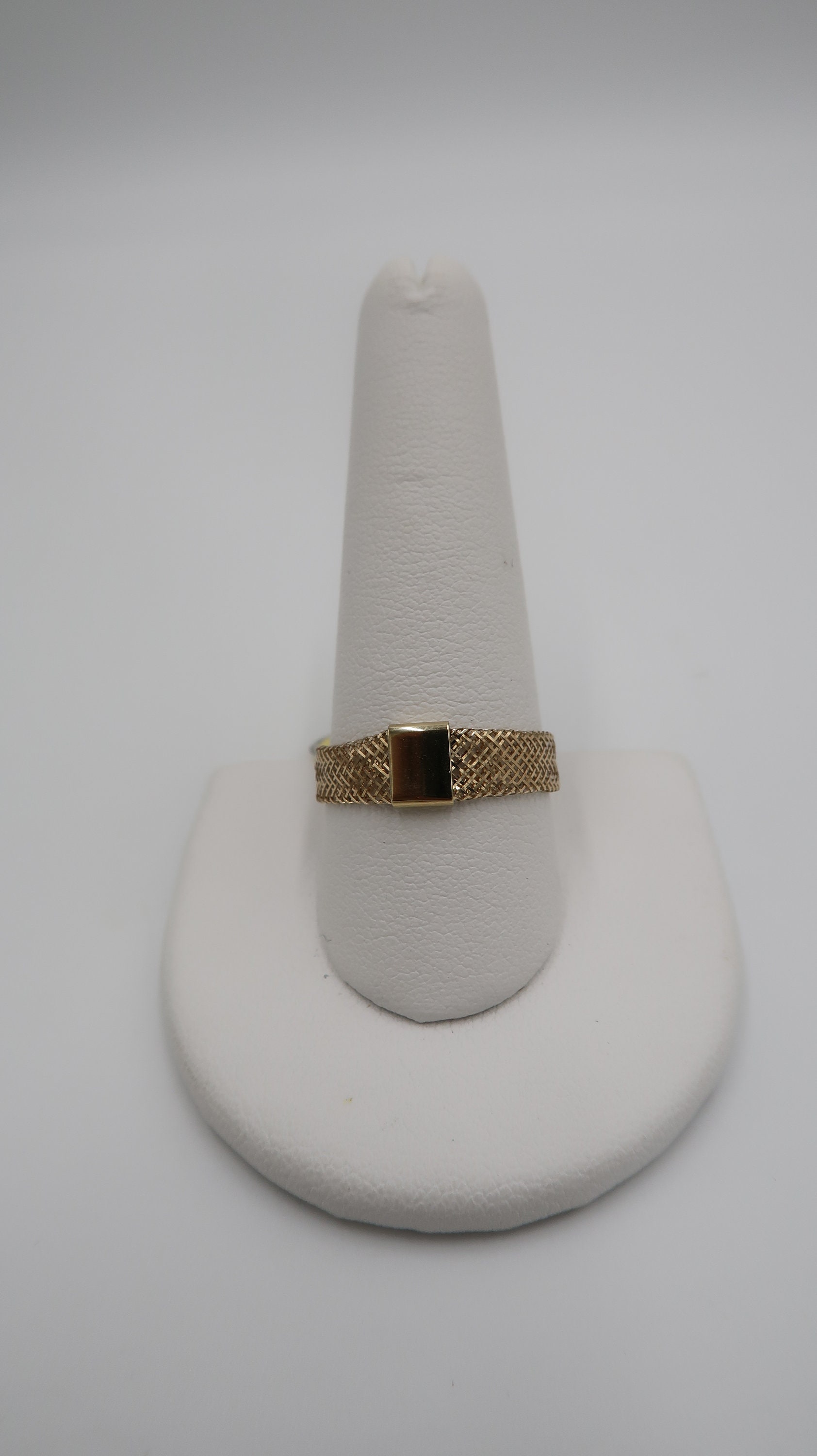 Mesh Ring Size - 10 / Gold