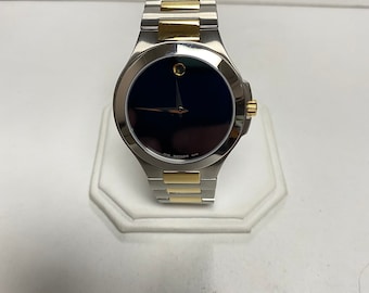 m667 Classic Museum Black Dial Movado Quartz Men's Wrist Watch