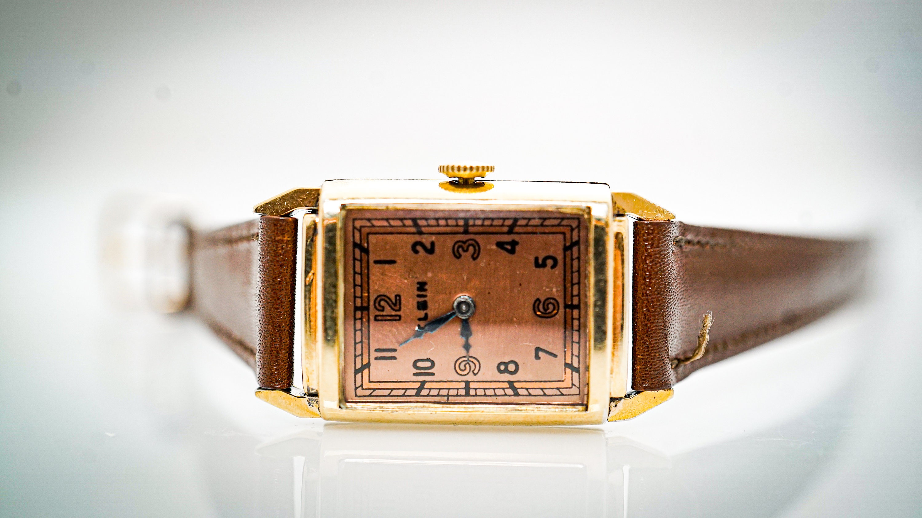 貴重◎　30's Frence 2peace eurn　ユーロ　Vintage Frederique Constant Classic Carree 42x30mm Automatic Carree