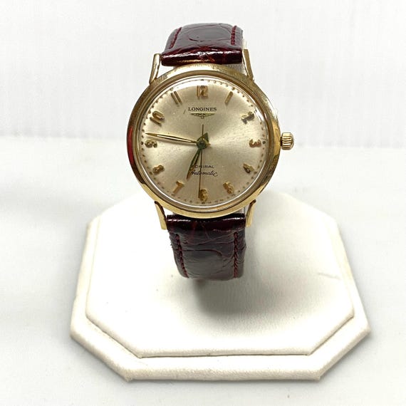 V103 Vintage Longines Admiral 10K Gold Filled Automatic Men's