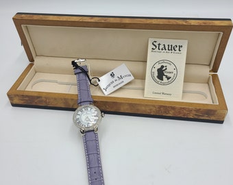 t793 Beautiful Stauer Jacques du Manoir Wrist Watch