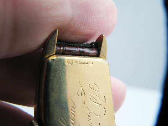 b381 Men's 10kt Gold Filled Gruen wristwatch - image 6