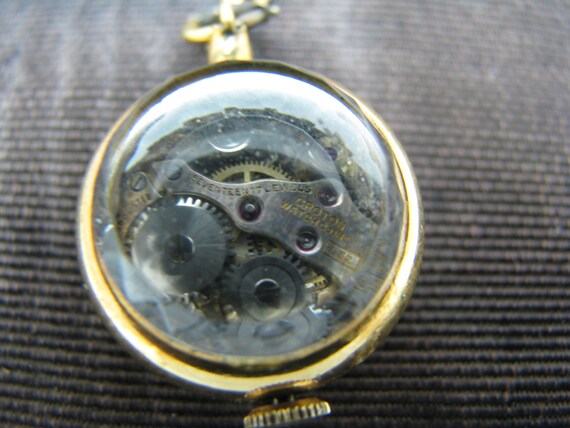 C630 Croton Vintage Ball Lapel Watch With Decorative Watch 