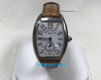 c568 Modern Collection Elegant Swiss Franck Muller Geneve Watch Wristwatch Quartz