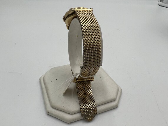u033 Hamilton 1950s 10k Gold Filled Wrist Watch - image 6