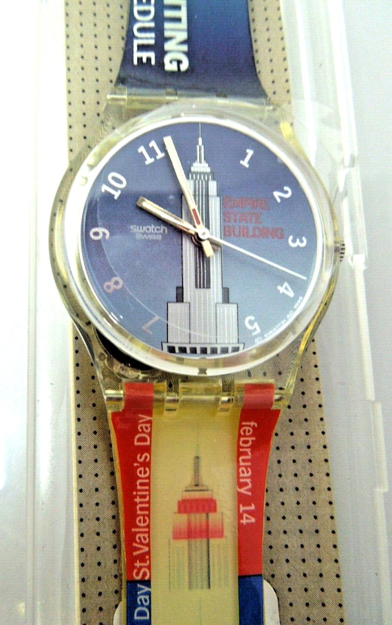 s756 Swatch - Empire State Building Watch GK309 Ne