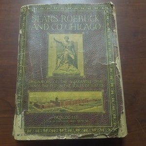 q787 Sears Roebuck and Co. Chicago Catalog No. 133 1916