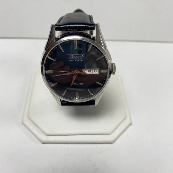 f825 Tissot Visodate Automatic Men's Wrist Watch … - image 4