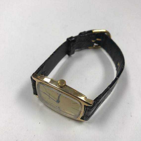 d348 Vintage  Bulova 10K Rolled Gold Plate Mechan… - image 3