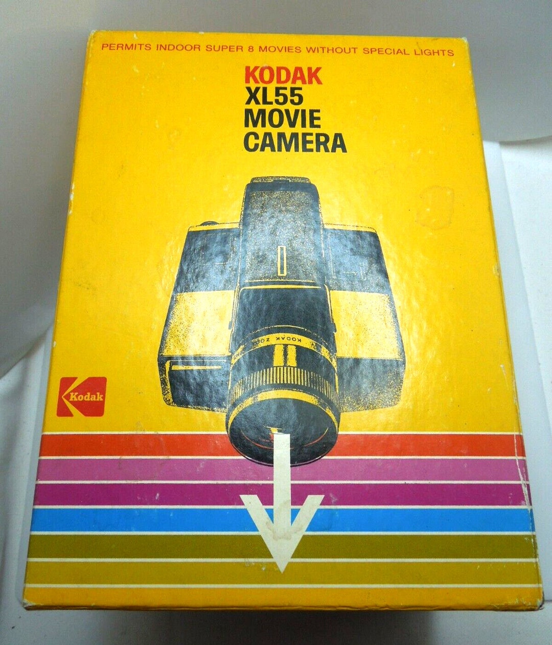 S596 Early Movie Camera KODAK XL55 Vintage Rare Etsy