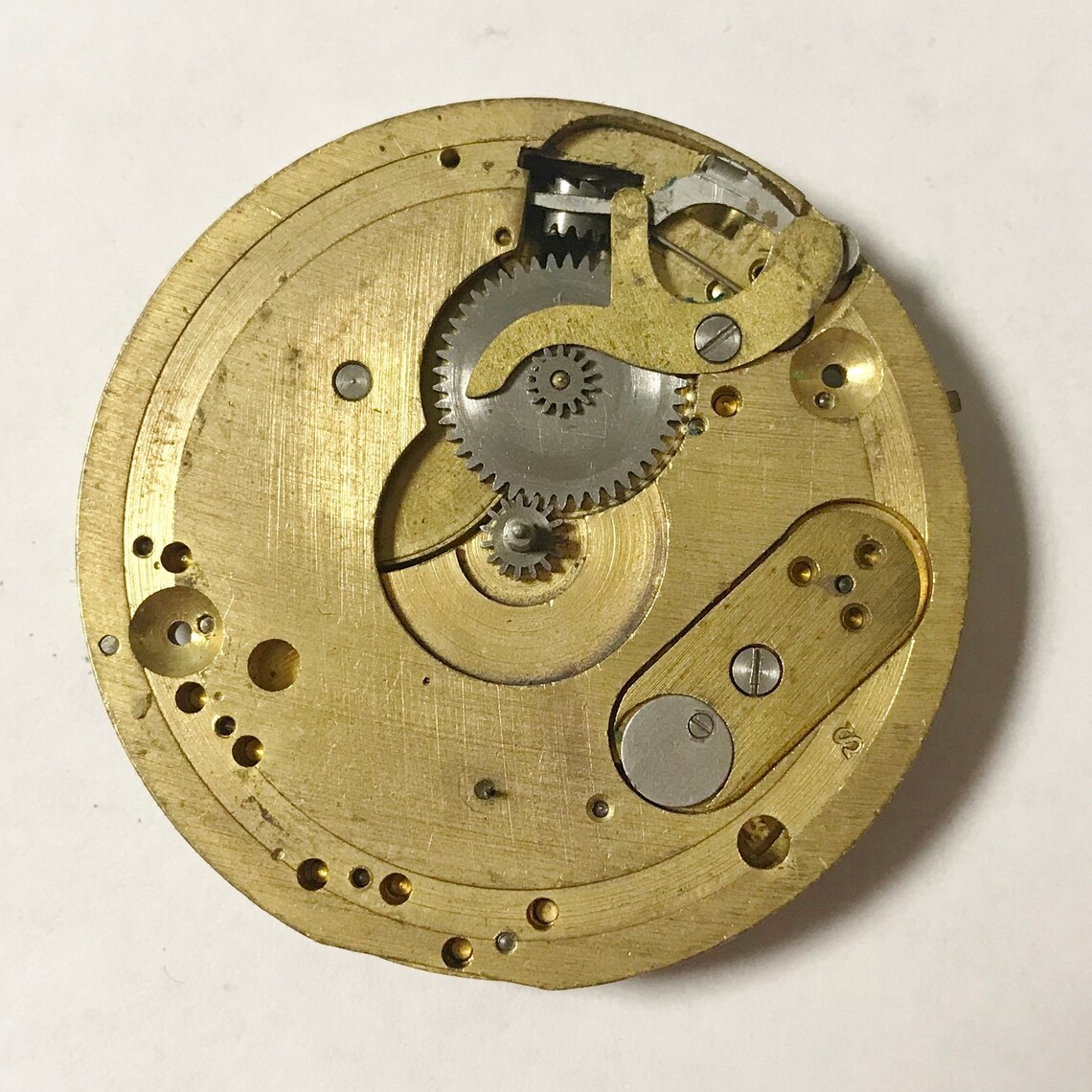 E951 Vintage Mechanical Wrist Watch Movement for Parts Repair Etsy