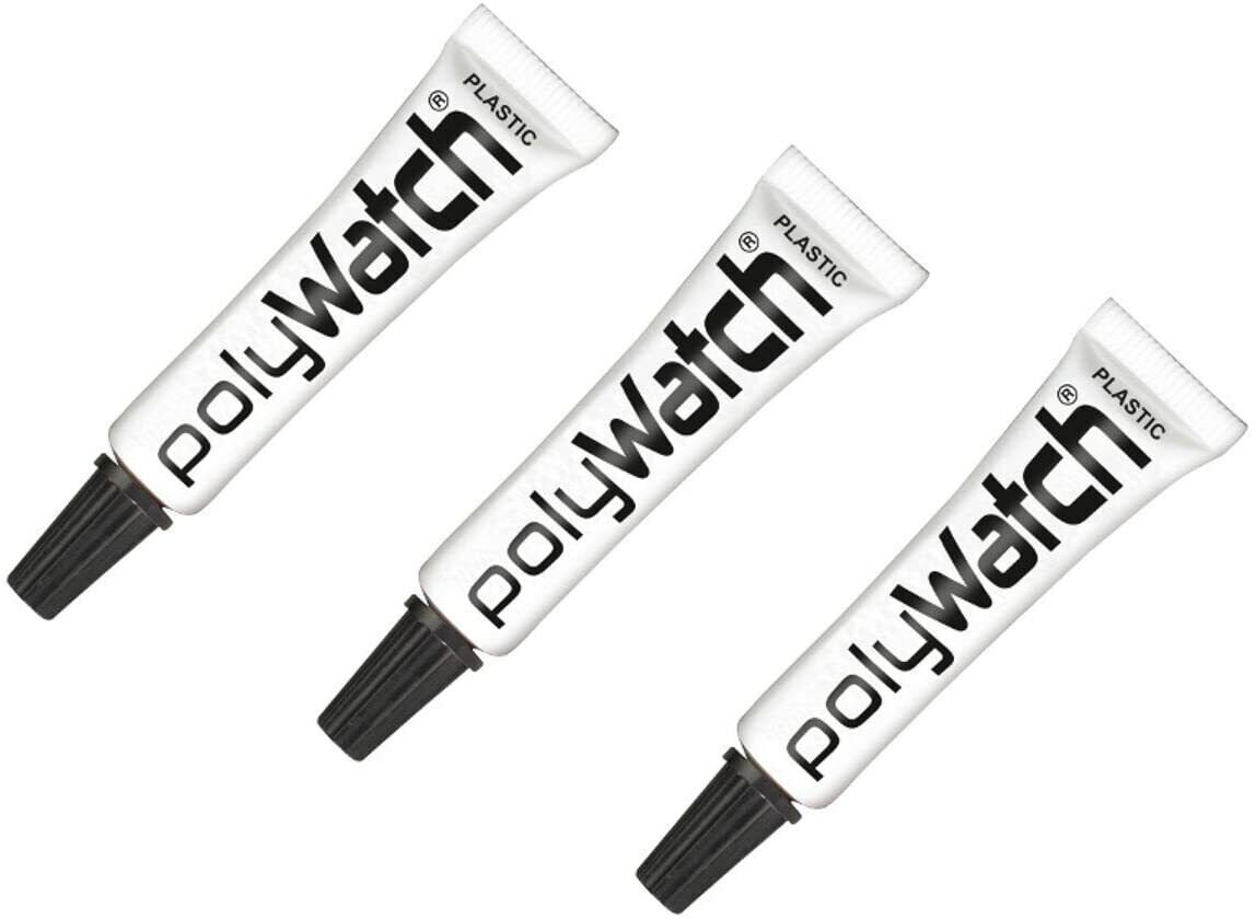 Polywatch scratch removal acrylic plastic watch glasses 5ml
