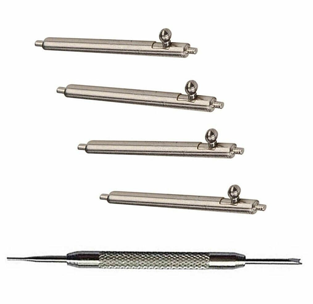 Quick release spring bar clearance