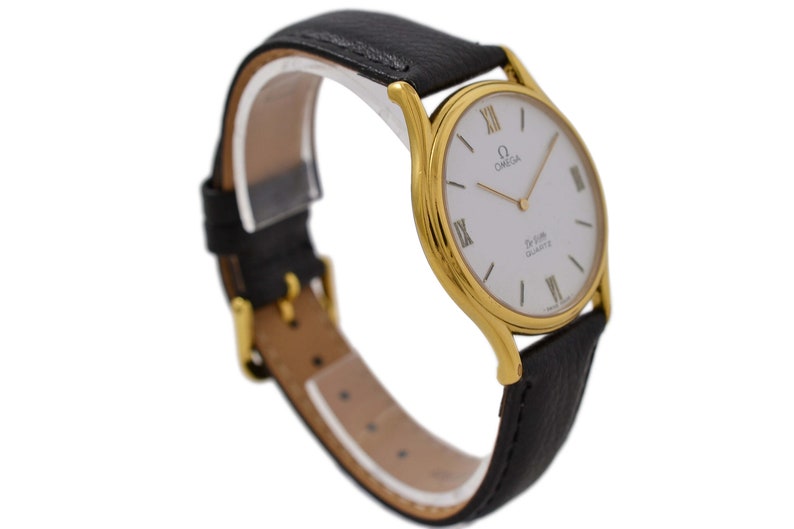 Vintage Omega De Ville Cal.1365 Quartz Gold Plated Midsize | Etsy