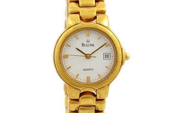 Bulova gold plated watch hot sale
