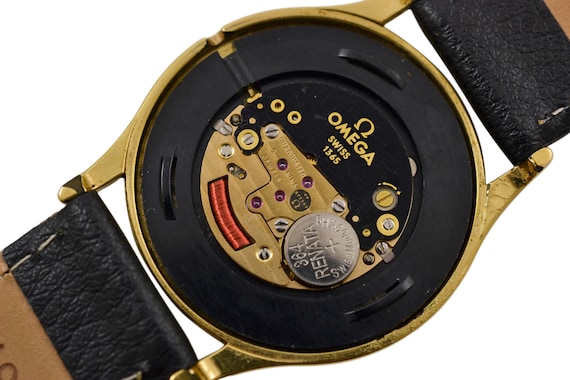 Jahrgang Omega De Ville Cal.1365 Quarz vergoldet Midsize Uhr | Etsy