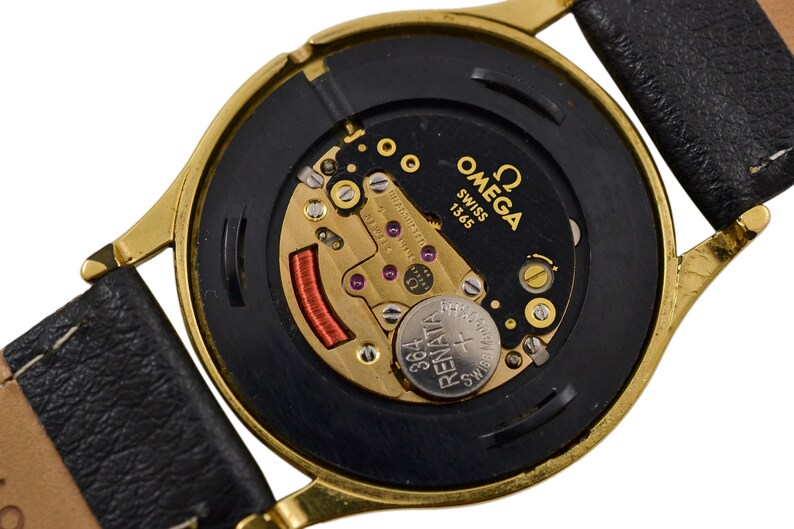 Vintage Omega De Ville Cal.1365 Quartz Gold Plated Midsize | Etsy Canada