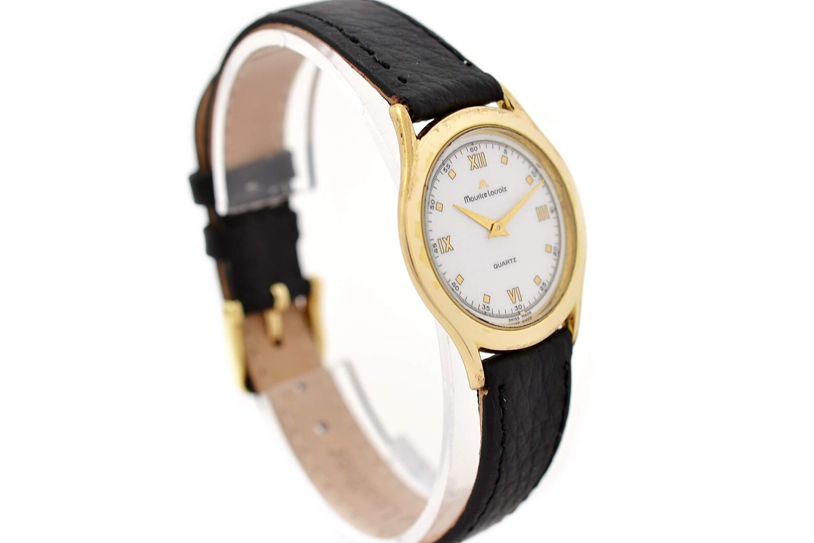 Vintage Maurice Lacroix 32175 Gold Plated Quartz Ladies Watch - Etsy