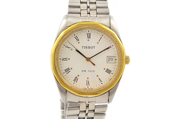 tissot pr 100 stainless steel