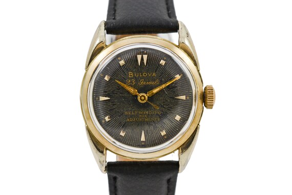 Vintage Bulova Self winding Gold Plated Automatic Midsize Dress