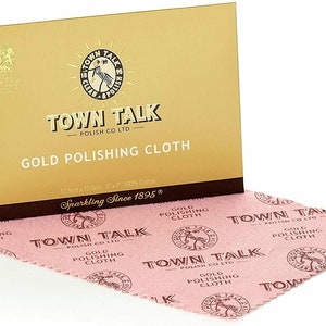 Town Talk Dinky Silver Polishing Cloth, Tiny Silver Cleaning Cloth