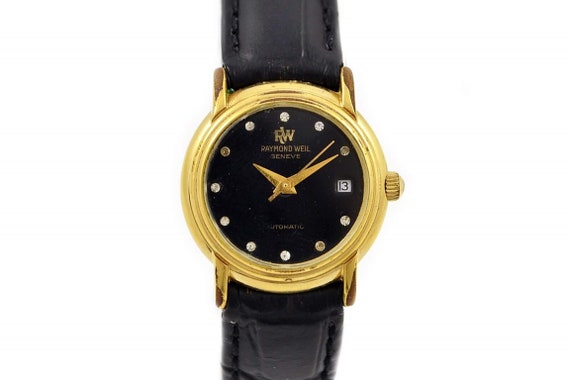 Vintage Raymond Weil Geneve 2611 Gold Plated Auto… - image 1