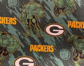 Scrub Cap Green Bay Packers The Hulk - Surgical Cap PPE Hospital Cap Cancer Hat Skull Cap