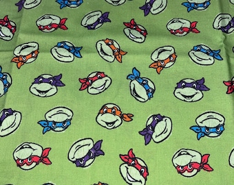 Gorro quirúrgico de las Tortugas Ninja: gorro quirúrgico con lazo en la espalda