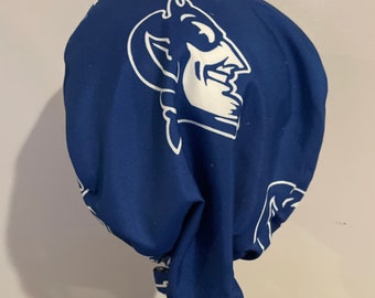 One Size Fits Most Duke University Blue Devils Embroidered Scrub Cap/Hat