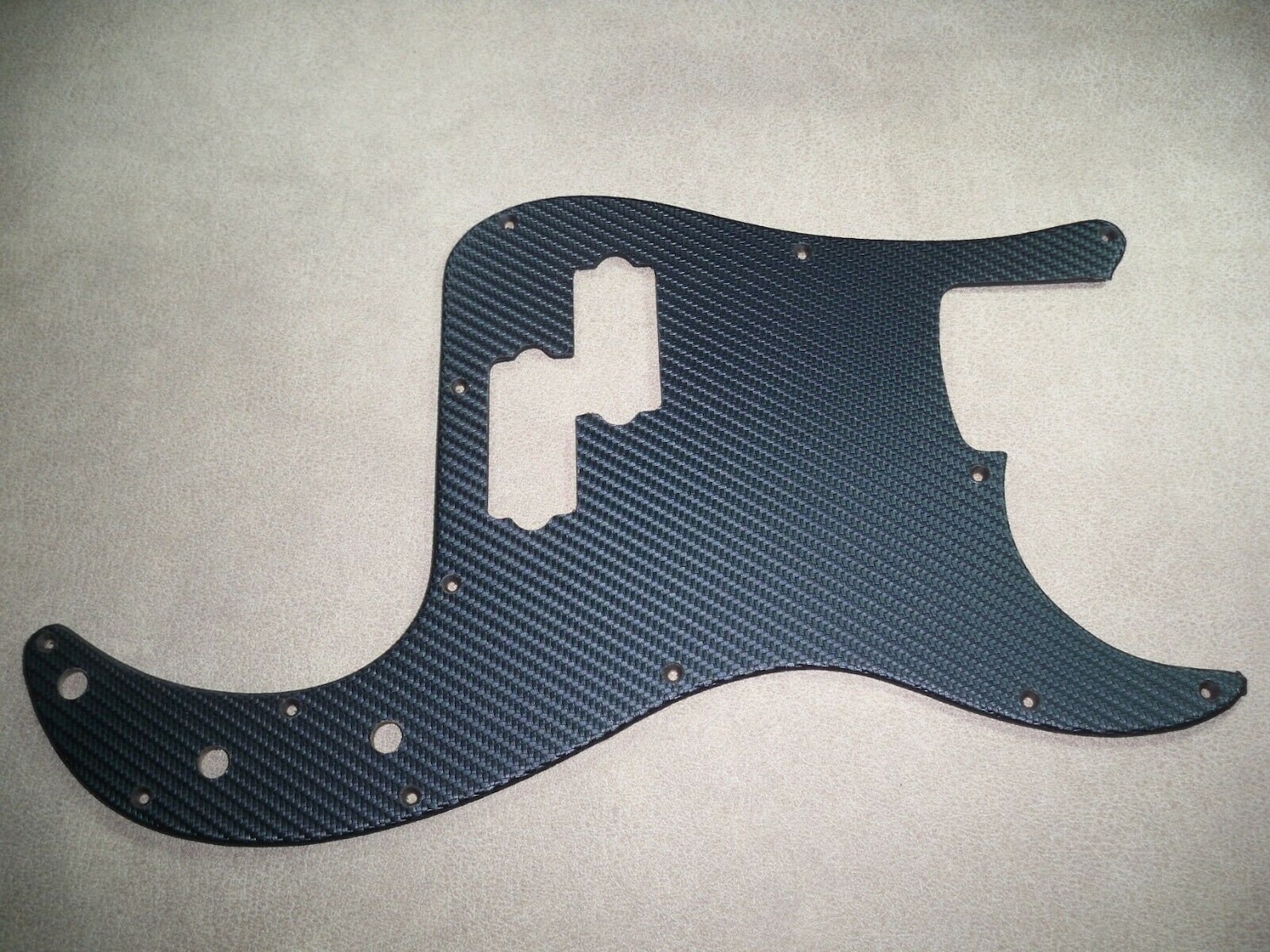 Carbon fiber style tolex pickguard for us/mex fender 4 string Etsy