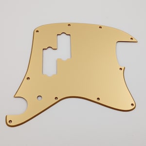 metallic gold acrylic pickguard for IBANEZ TMB100 bass