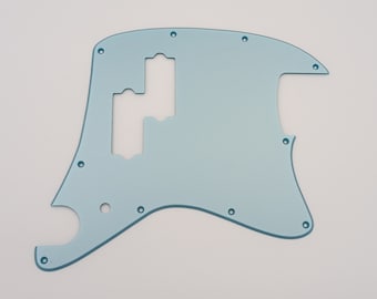 metallic ice blue acrylic pickguard for IBANEZ TMB100 bass