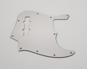 metallic silver acrylic pickguard for fender jazz bass/various models option